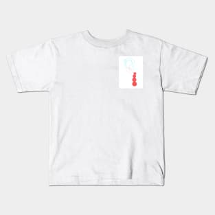 Line Ear & Earring Kids T-Shirt